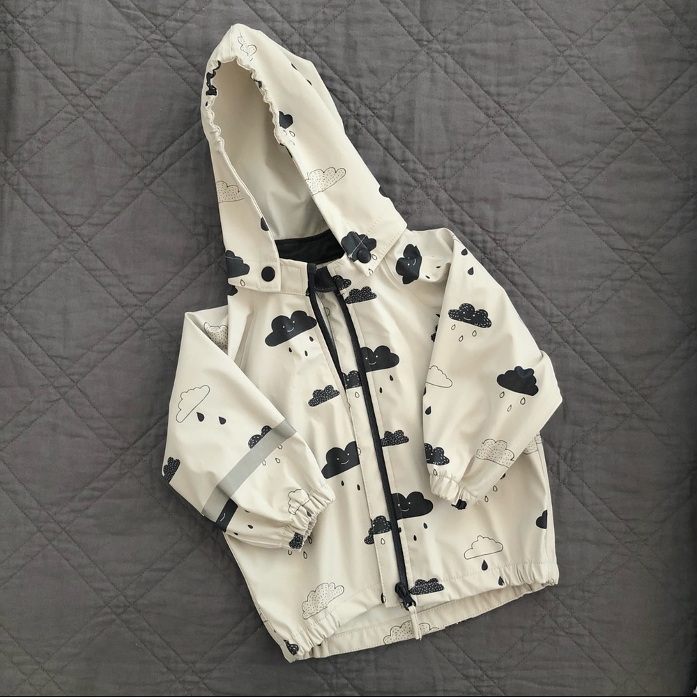H&M raincoat, size 9-12mo